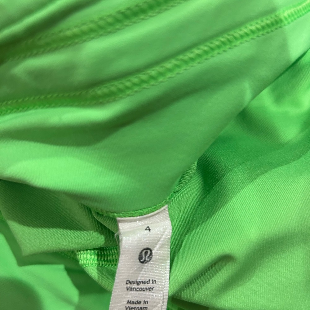 Lululemon Pace Rival Mid-Rise Skirt size 4 color pistachio WORN ONCE - Picture 6 of 6